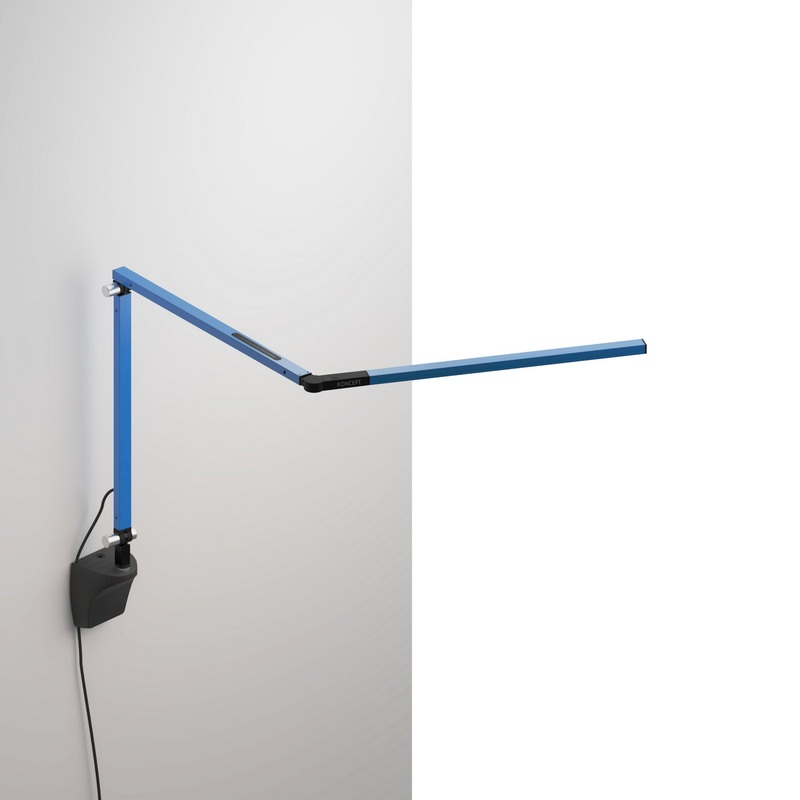 Koncept AR3100-WD-BLU-WAL Z-Bar LED Desk Lamp, Blue