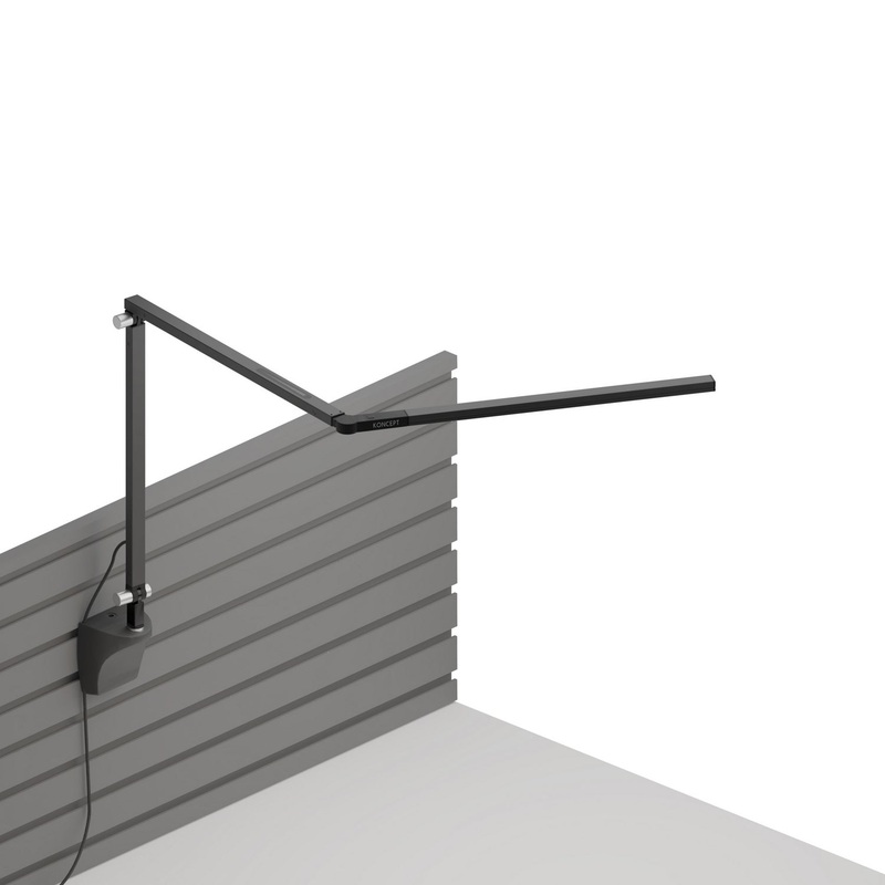 Koncept AR3100-WD-MBK-SLT Z-Bar LED Desk Lamp, Metallic Black
