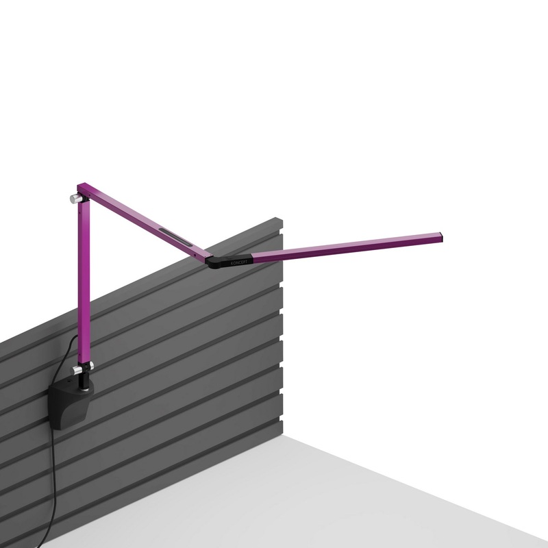 Koncept AR3100-WD-PUR-SLT Z-Bar LED Desk Lamp, Purple