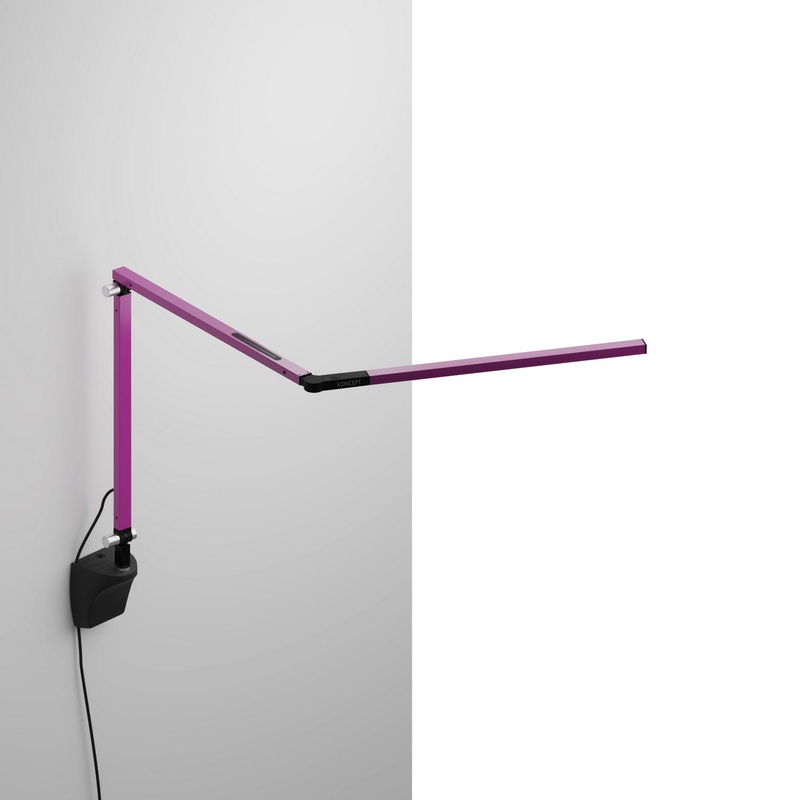 Koncept AR3100-WD-PUR-WAL Z-Bar LED Desk Lamp, Purple
