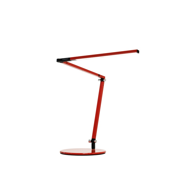 Koncept AR3100-WD-RED-DSK Z-Bar LED Desk Lamp, Red