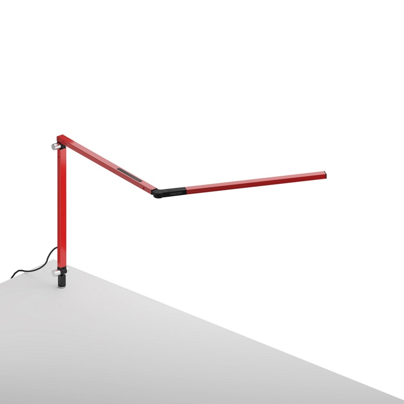 Koncept AR3100-WD-RED-THR Z-Bar LED Desk Lamp, Red