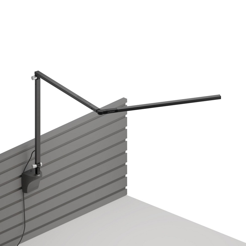 Koncept AR3200-CD-MBK-SLT Z-Bar LED Desk Lamp, Metallic Black
