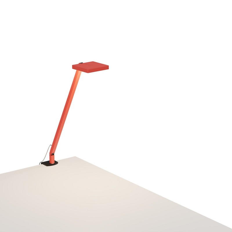 Koncept FCD-1-MFR-2CL Focaccia LED Desk Lamp, Matte Fire Red