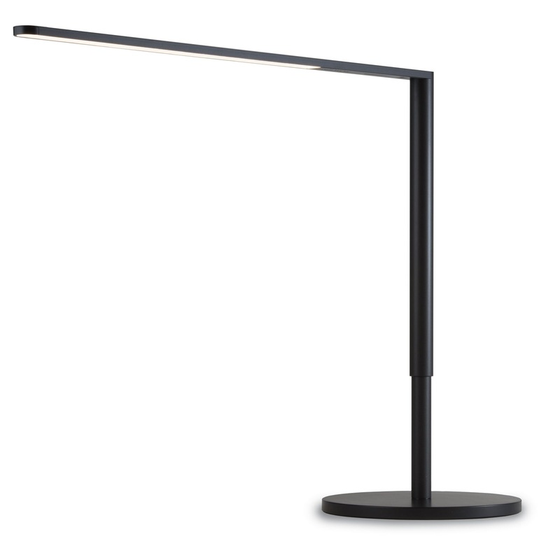Koncept L7-MBK-DSK Lady7 LED Desk Lamp, Metallic Black