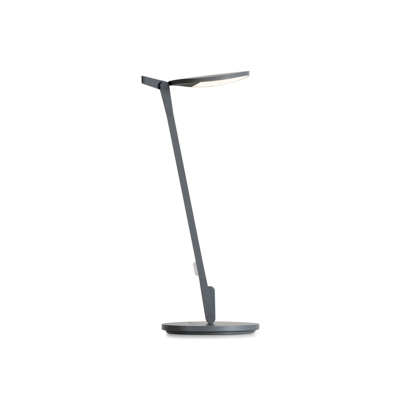Koncept SPY-W-MGY-USB-DSK Splitty LED Desk Lamp, Matte Grey