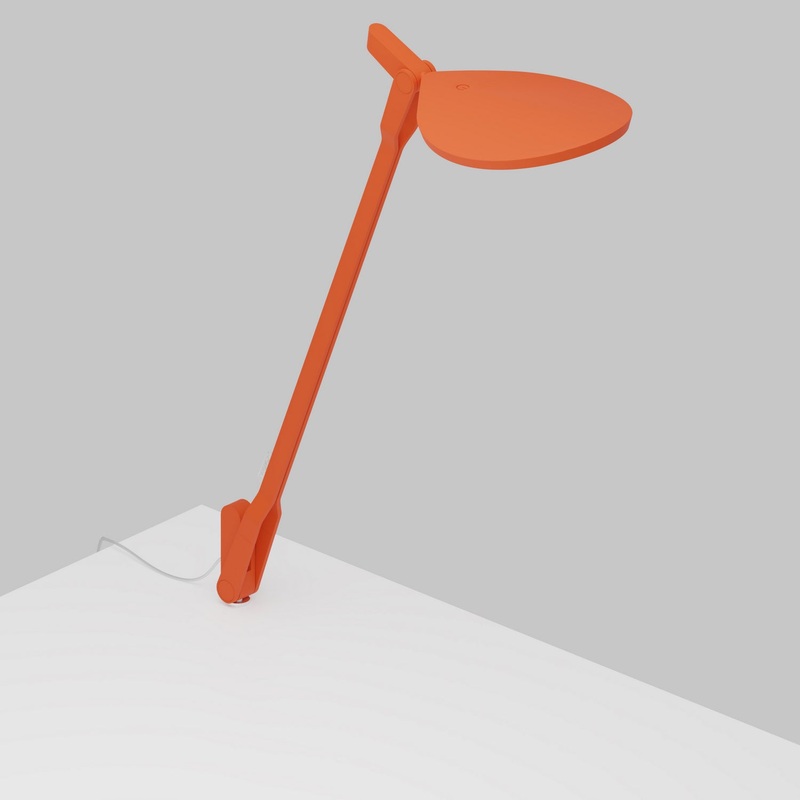Koncept SPY-W-MOR-USB-THR Splitty LED Desk Lamp, Matte Orange