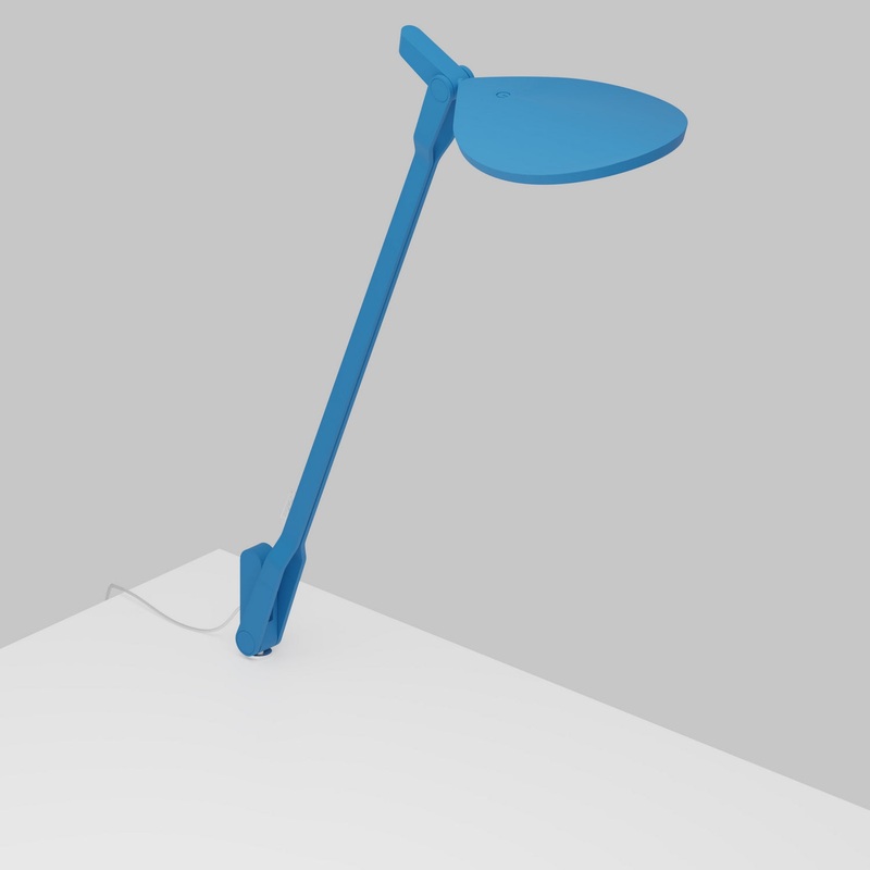 Koncept SPY-W-MPB-USB-THR Splitty LED Desk Lamp, Matte Pacific Blue