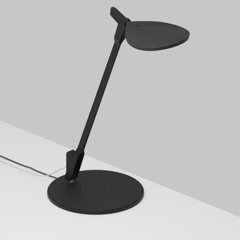 Koncept SPY-W-MTB-USB-QCB Splitty LED Desk Lamp, Matte Black