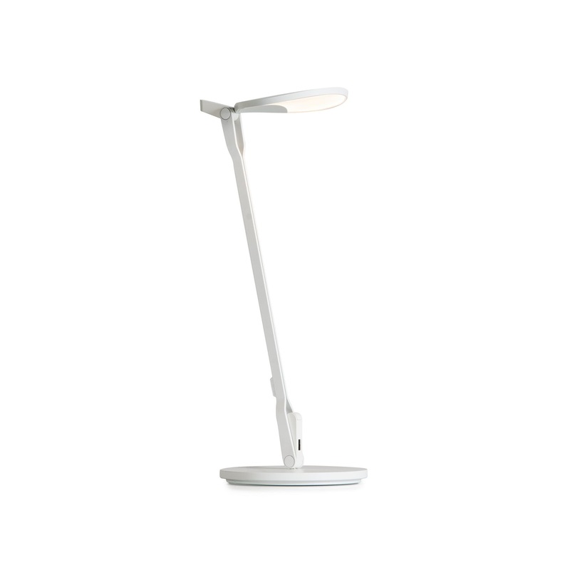 Koncept SPY-W-MWT-USB-DSK Splitty LED Desk Lamp, Matte White