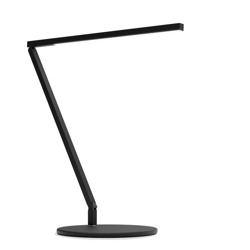 Koncept ZBD1000-D-MTB-DSK Z-Bar LED Desk Lamp, Matte Black