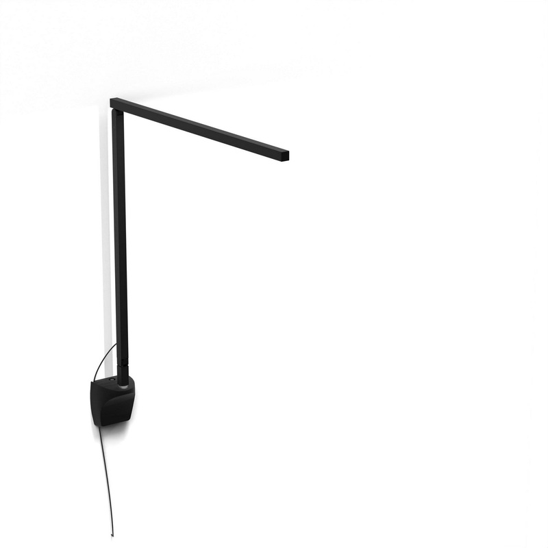 Koncept ZBD1000-D-MTB-WAL Z-Bar LED Desk Lamp, Matte Black