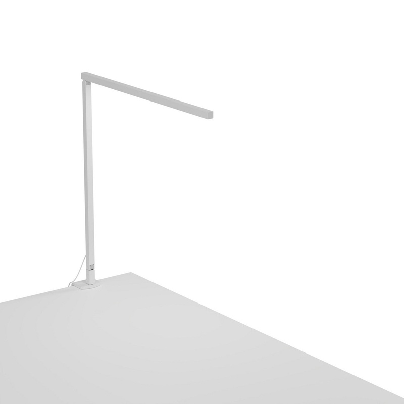 Koncept ZBD1000-D-MWT-2CL Z-Bar LED Desk Lamp, Matte White