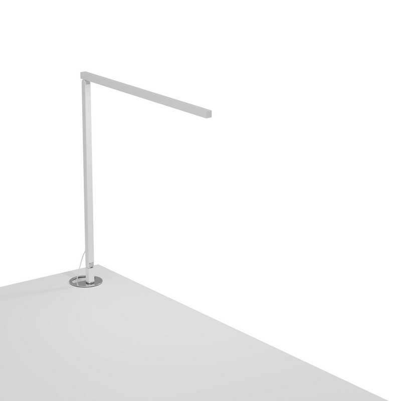 Koncept ZBD1000-D-MWT-GRM Z-Bar LED Desk Lamp, Matte White