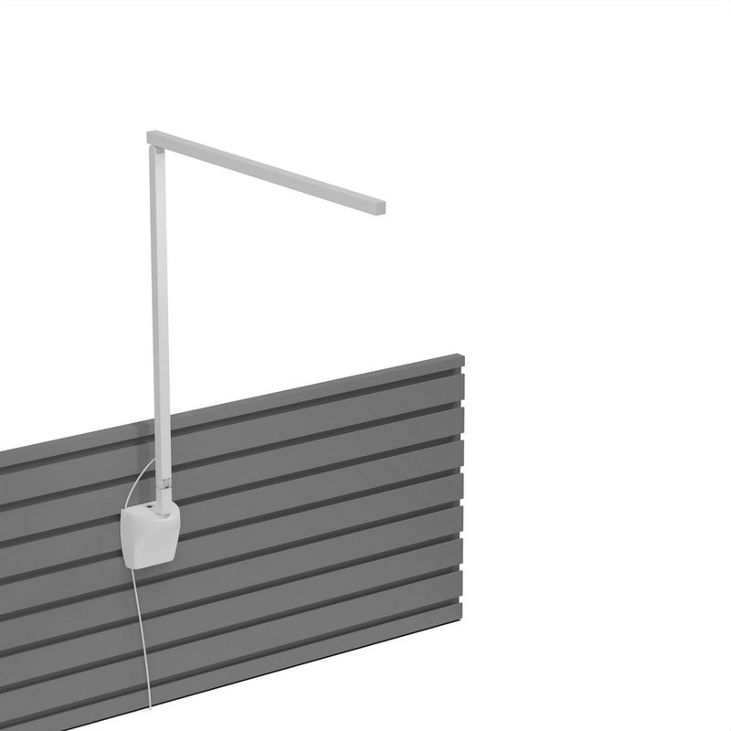 Koncept ZBD1000-D-MWT-SLT Z-Bar LED Desk Lamp, Matte White