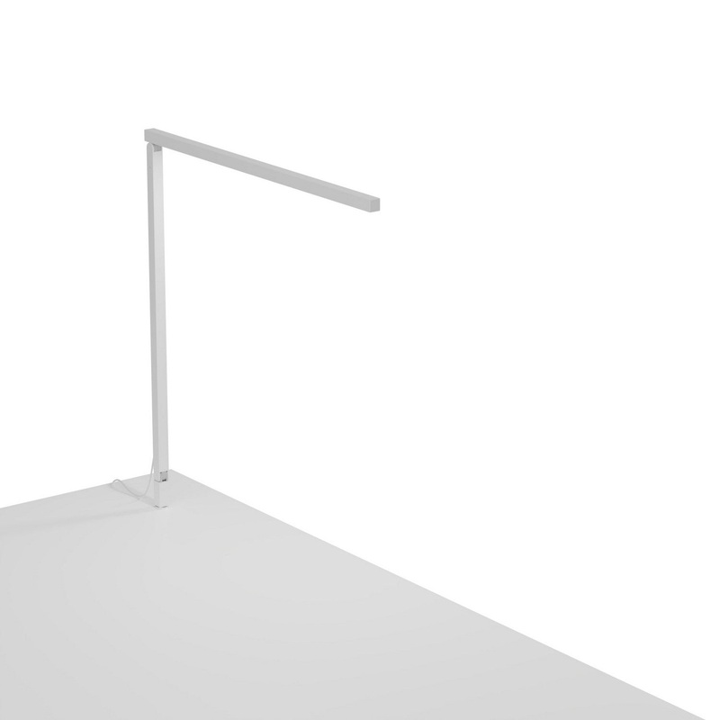 Koncept ZBD1000-D-MWT-THR Z-Bar LED Desk Lamp, Matte White