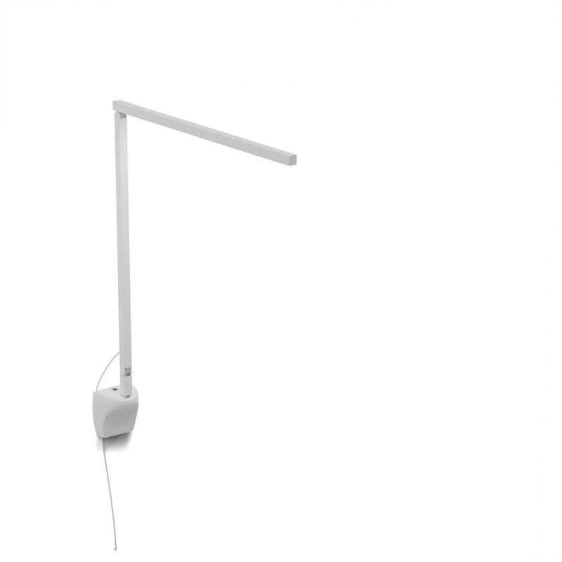 Koncept ZBD1000-D-MWT-WAL Z-Bar LED Desk Lamp, Matte White