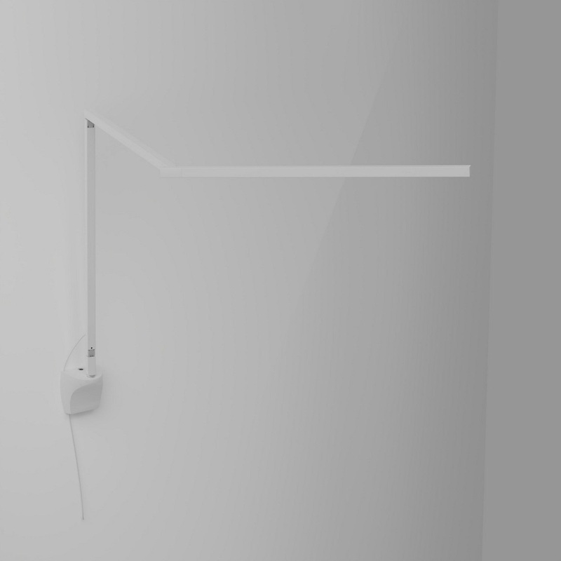 Koncept ZBD3000-D-MWT-STD-WAL Z-Bar LED Desk Lamp, Matte white