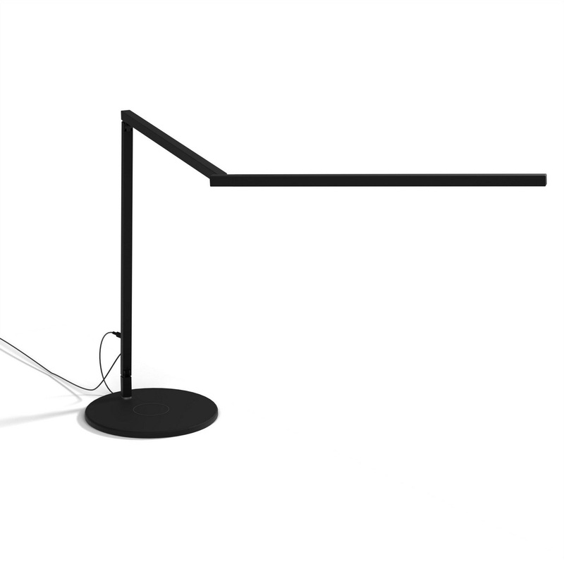 Koncept ZBD3000-MTB-PRO-QCB Z-Bar LED Desk Lamp, Matte Black
