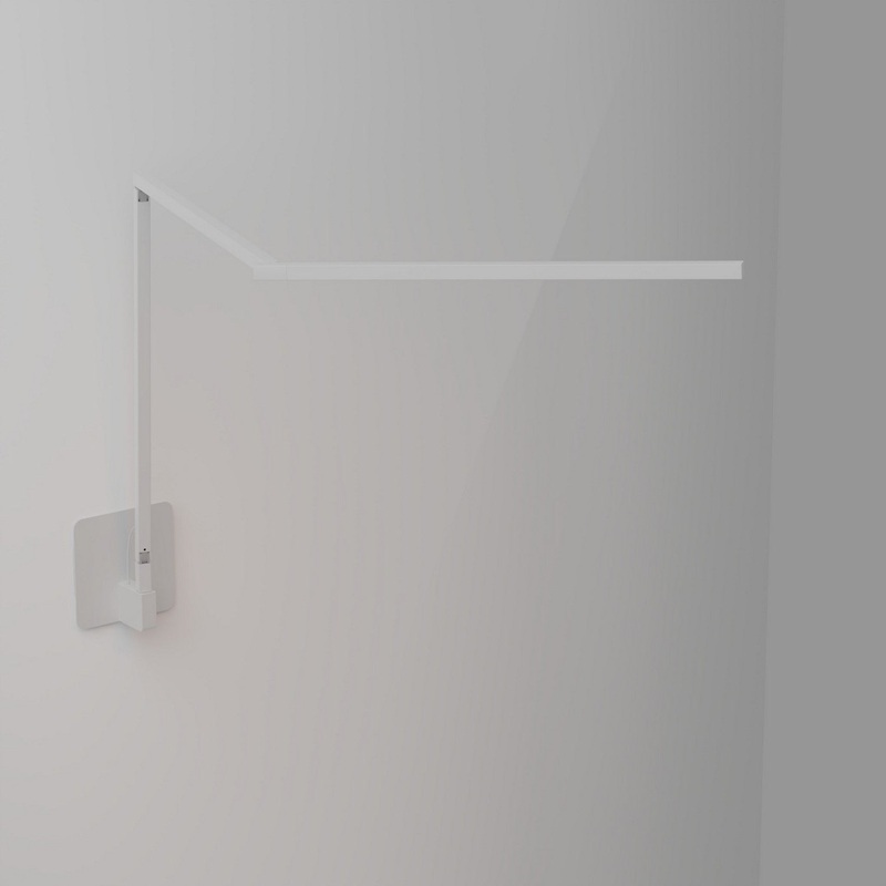 Koncept ZBD3000-W-MWT-STD-HWS Z-Bar LED Desk Lamp, Matte white