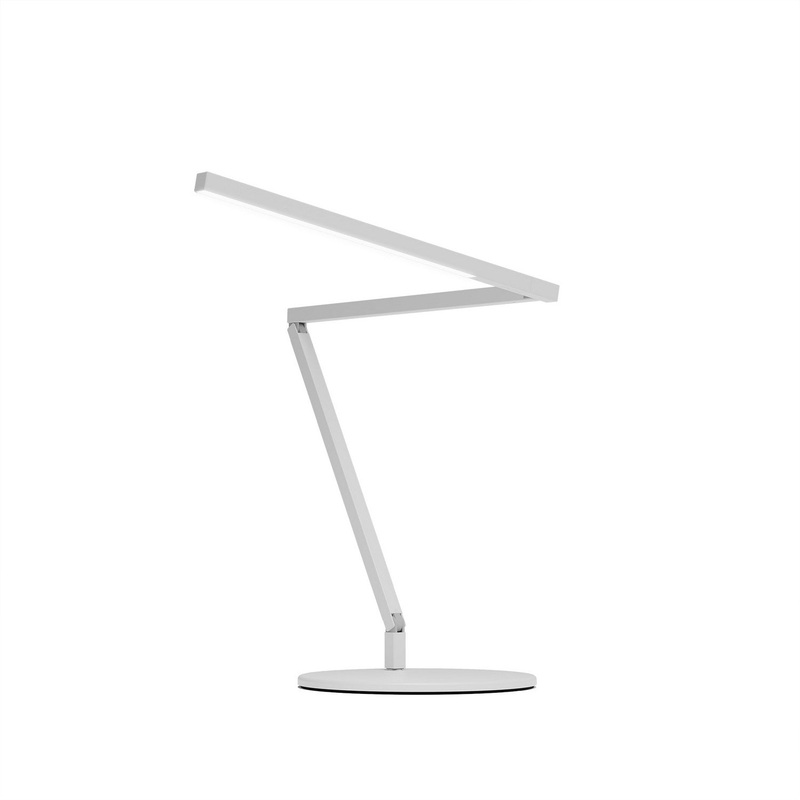 Koncept ZBD3100-D-MWT-DSK Z-Bar LED Desk Lamp, Matte White