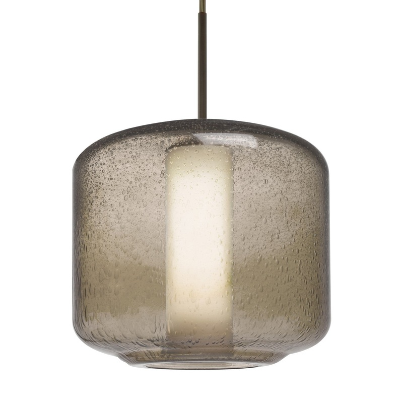 Besa 1JT-NILES10SO-LED-BR Besa Niles 10 Pendant LED Pendant Bronze