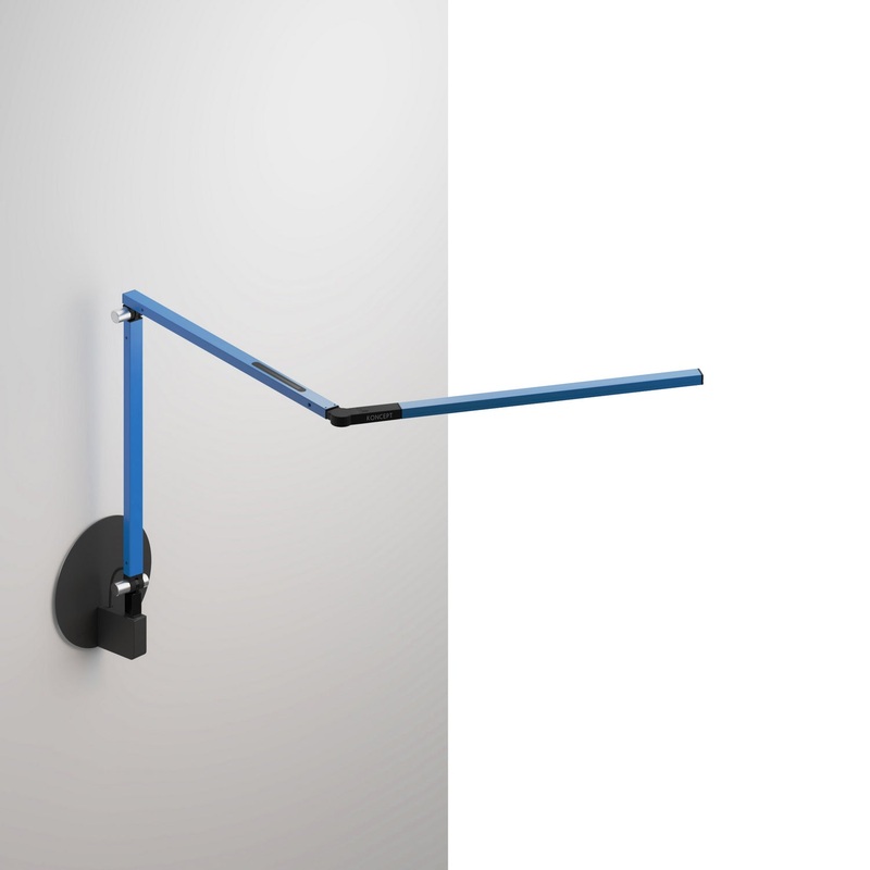 Koncept AR3100-WD-BLU-HWS Z-Bar LED Desk Lamp, Blue