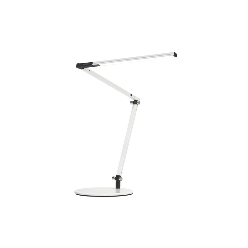 Koncept AR3100-WD-WHT-DSK Z-Bar LED Desk Lamp, White
