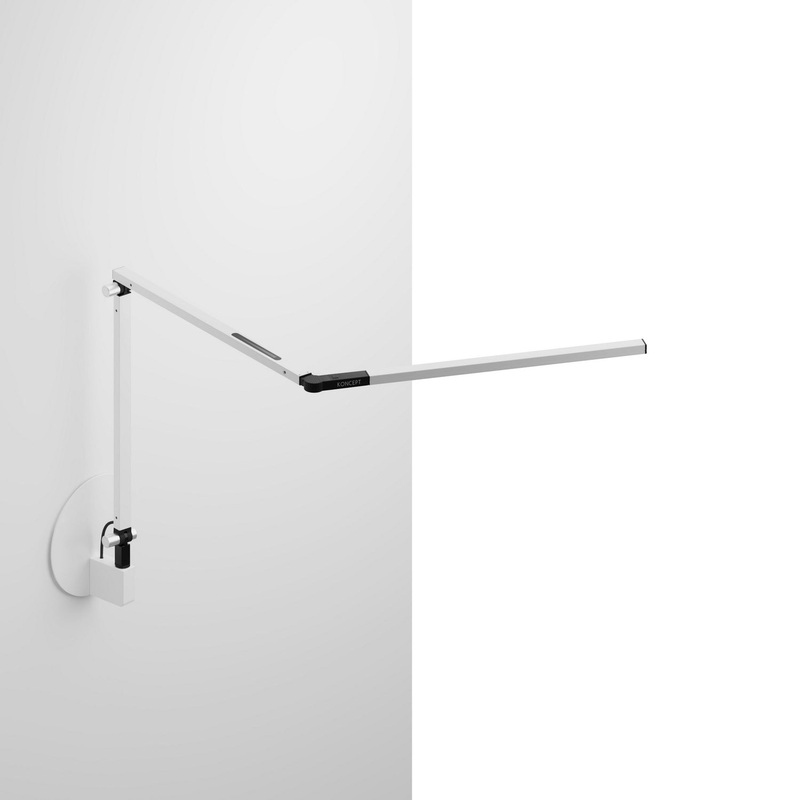 Koncept AR3100-WD-WHT-HWS Z-Bar LED Desk Lamp, White