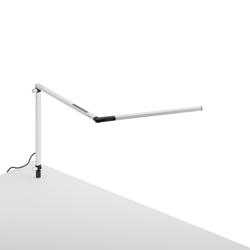 Koncept AR3100-WD-WHT-THR Z-Bar LED Desk Lamp, White