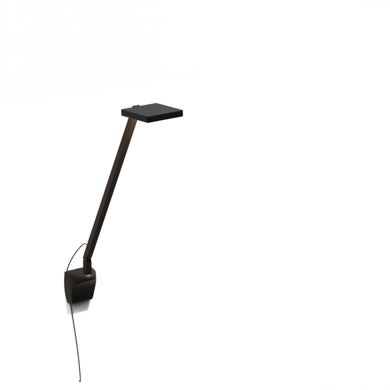 Koncept FCD-1-MTB-WAL Focaccia LED Desk Lamp, Matte Black