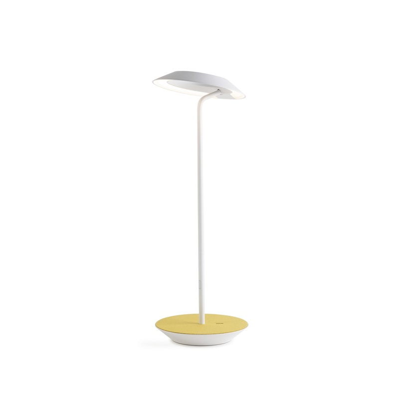 Koncept RYO-SW-MWT-HDF-DSK Royyo LED Desk Lamp, Matte White Body, Honeydew