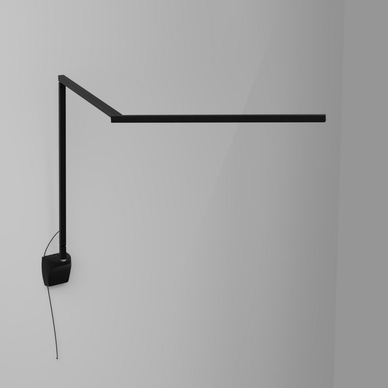 Koncept ZBD3000-D-MTB-STD-WAL Z-Bar LED Desk Lamp, Matte black