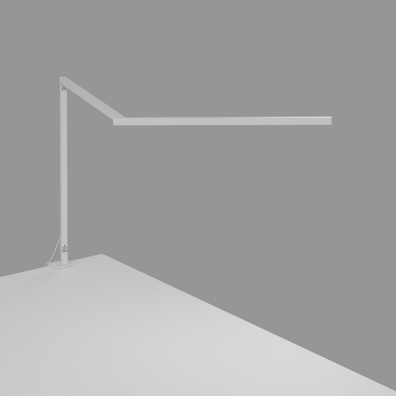 Koncept ZBD3000-D-MWT-STD-2CL Z-Bar LED Desk Lamp, Matte white