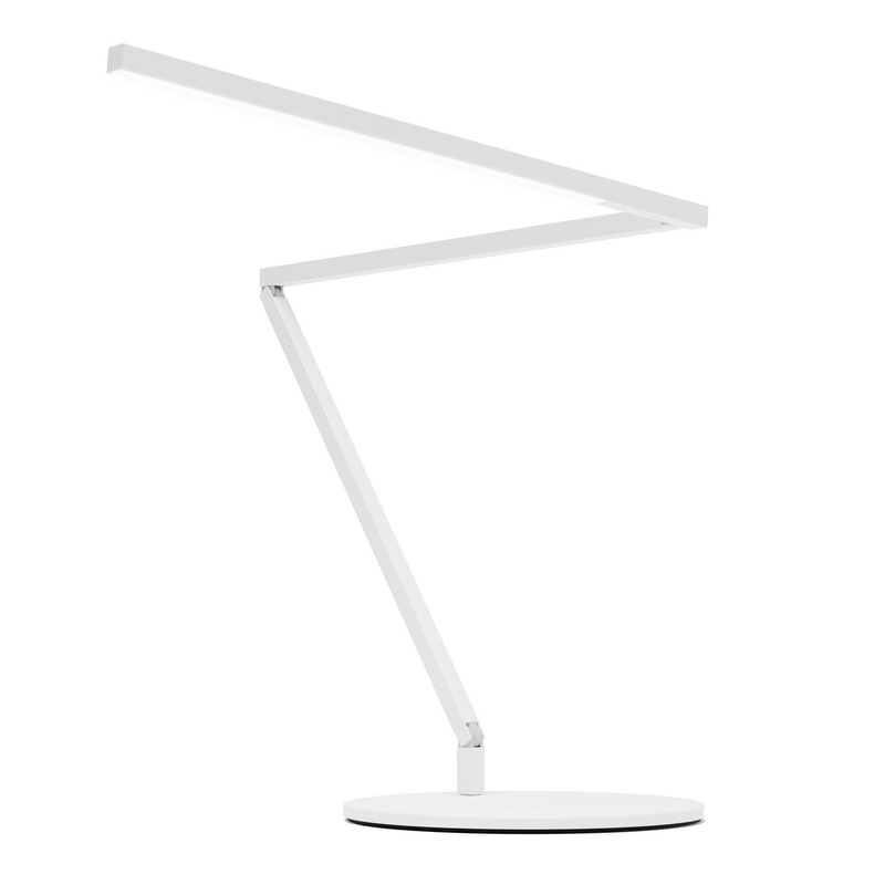Koncept ZBD3000-D-MWT-STD-DSK Z-Bar LED Desk Lamp, Matte white