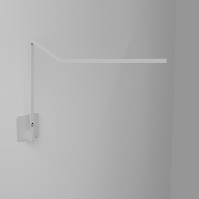 Koncept ZBD3000-D-MWT-STD-HWS Z-Bar LED Desk Lamp, Matte white