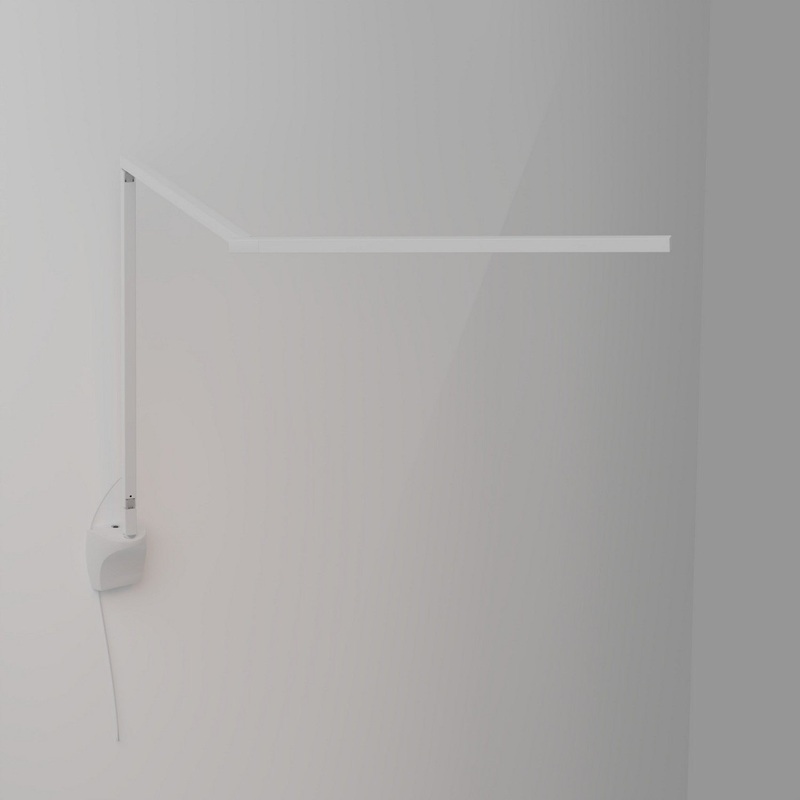 Koncept ZBD3000-W-MWT-STD-WAL Z-Bar LED Desk Lamp, Matte white
