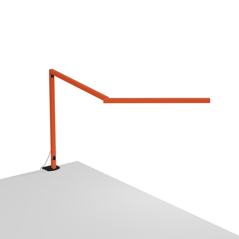 Koncept ZBD3100-W-MOR-2CL Z-Bar LED Desk Lamp, Matte Orange