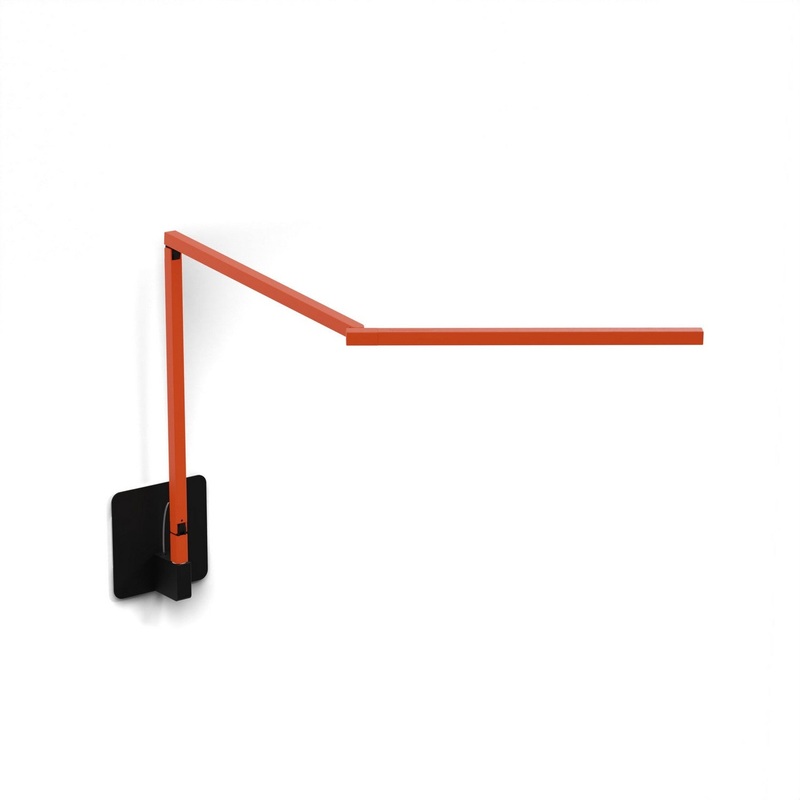 Koncept ZBD3100-W-MOR-HWS Z-Bar LED Desk Lamp, Matte Orange