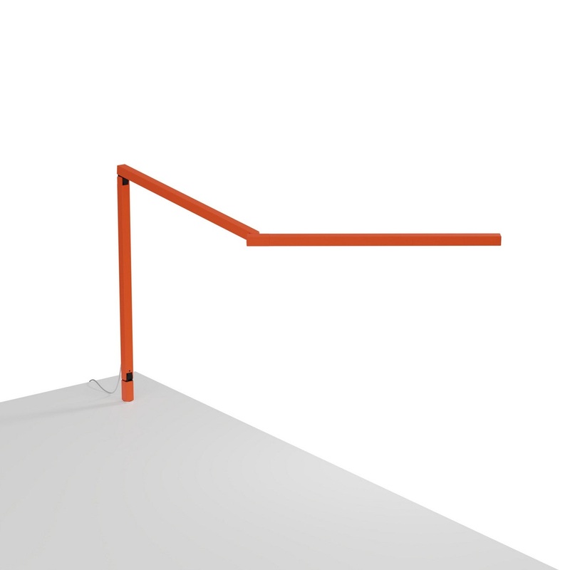 Koncept ZBD3100-W-MOR-THR Z-Bar LED Desk Lamp, Matte Orange
