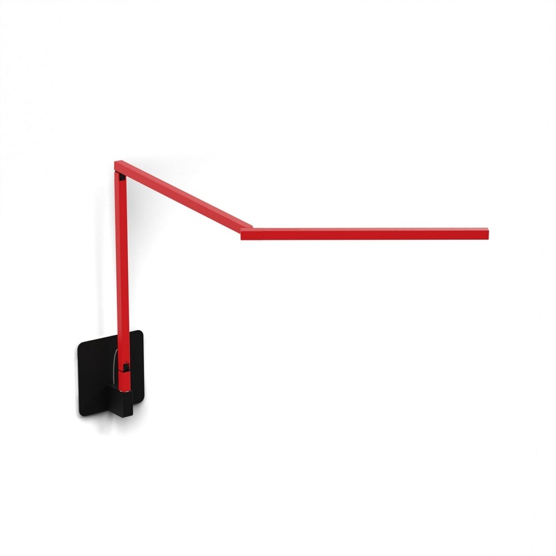 Koncept ZBD3100-W-MRD-HWS Z-Bar LED Desk Lamp, Matte Red