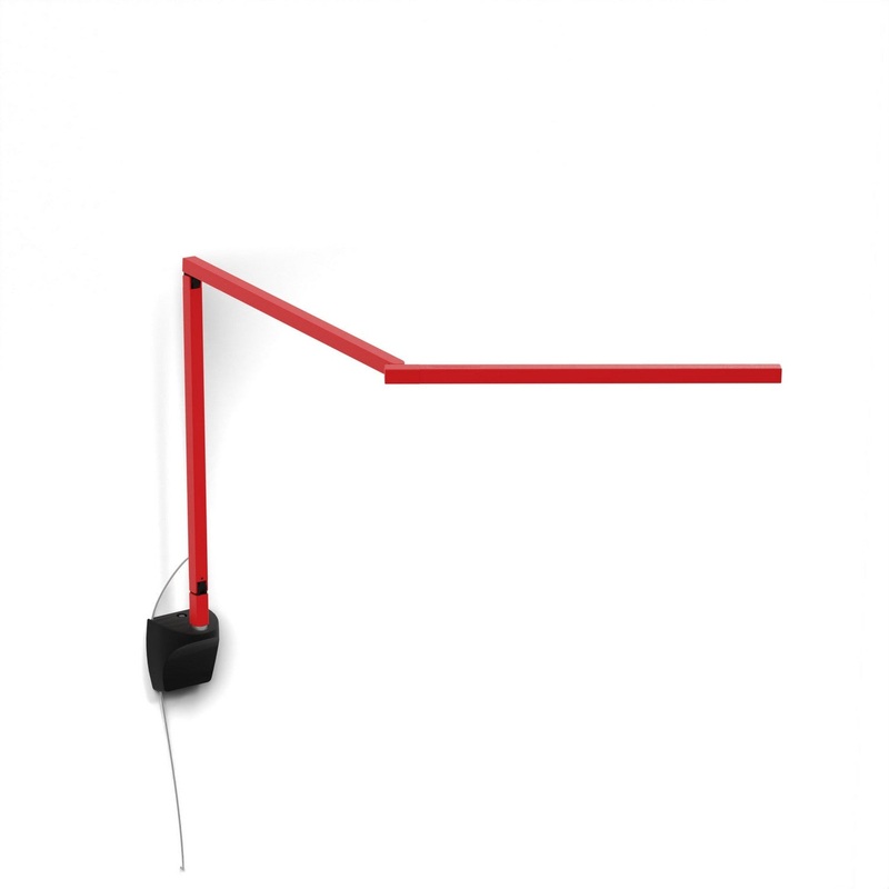 Koncept ZBD3100-W-MRD-WAL Z-Bar LED Desk Lamp, Matte Red