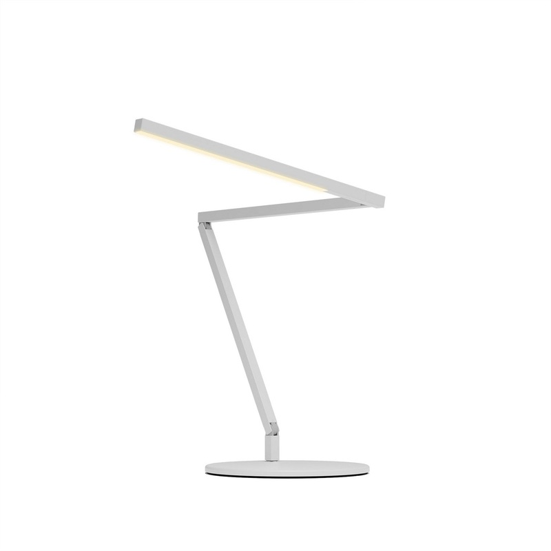 Koncept ZBD3100-W-MWT-DSK Z-Bar LED Desk Lamp, Matte White