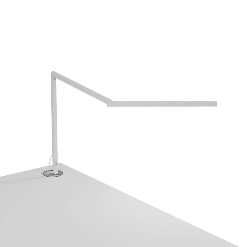 Koncept ZBD3100-W-MWT-GRM Z-Bar LED Desk Lamp, Matte White