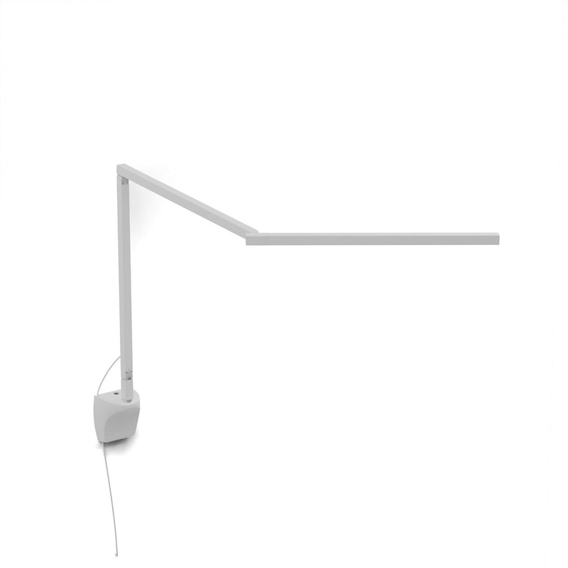 Koncept ZBD3100-W-MWT-WAL Z-Bar LED Desk Lamp, Matte White