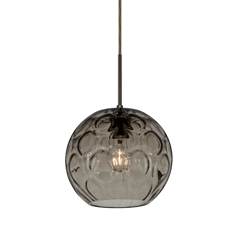 Besa 1JT-BOMYSM-BR Bombay One Light Pendant Bronze