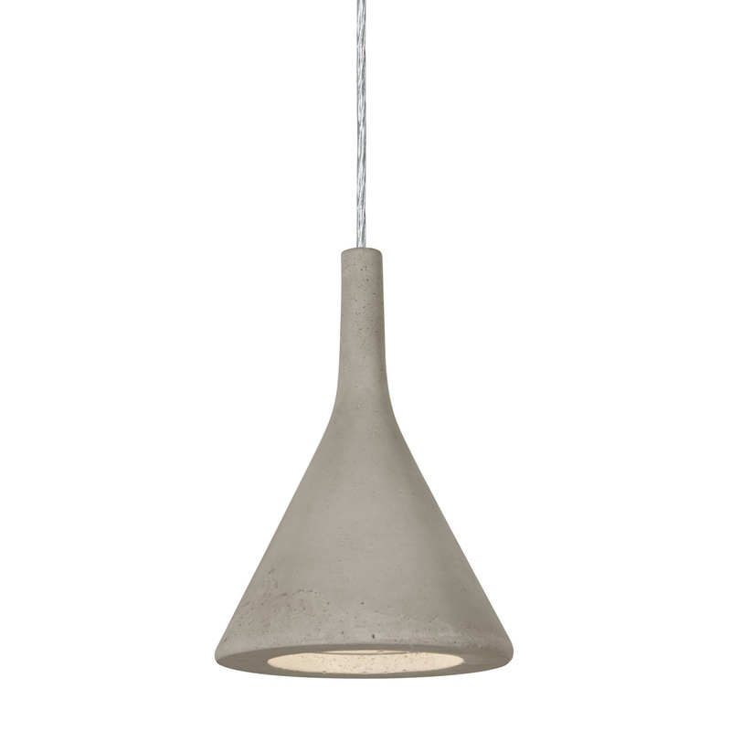 Besa 1JT-GALATN-LED-SN Gala One Light Pendant Satin Nickel
