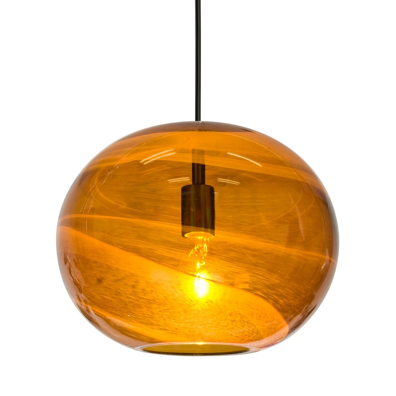 Besa 1JT-GENOAM-BK Geno One Light Pendant Black