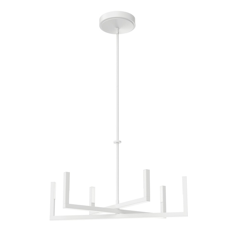 Kichler 84313WH Priam LED Chandelier, White