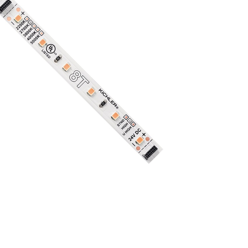 Kichler 8T1010H27WH 8T Tape Light LED Tape Light, White Material (Not Painted)